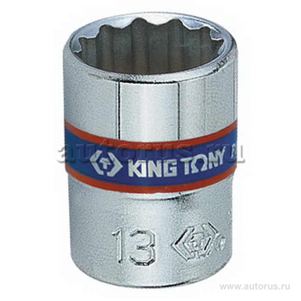Головка торцевая стандартная двенадцатигранная 1/4, 12 мм KING TONY 233012M